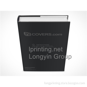 Leather case hardcover book printing,High-grade hardcover book printing